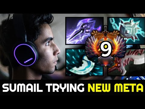 SUMAIL Trying New Meta Pangolier with Mage Slayer & Gleipnir 7.28 Dota 2