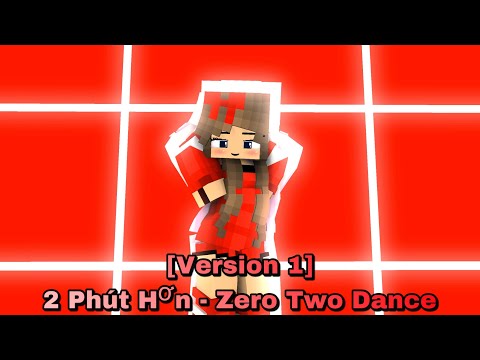 Cimator Official - 2 Phút Hơn - Zero Two Dance - Mine-imator Minecraft Animation #shorts #zerotwodance #2phúthơn