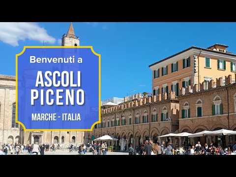 Walking Tour of Ascoli Piceno | Explore This Medieval Gem in Marche, Italy. 🇮🇹🏛️🏘️v.90