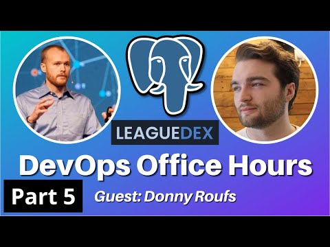 Moving a (small) PostgreSQL Database! [DevOps Office Hours Ep. 08 -- Featuring Donny Roufs]
