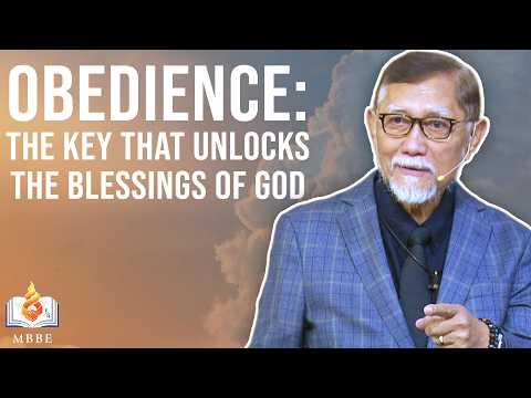 Obedience: The Key That Unlocks the Blessings of God - Dr. Benny M. Abante, Jr.
