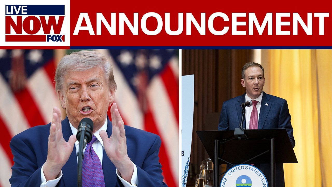 SOON: Pres. Trump, EPA chief Zeldin make announcement