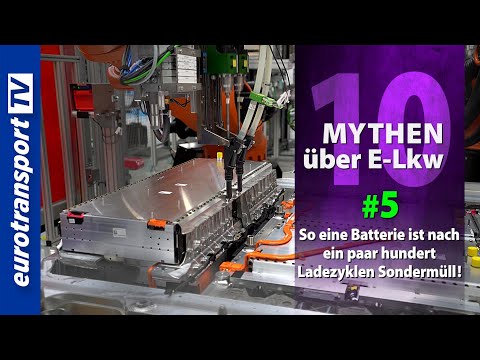 Mythos 5: So eine Batterie ist nach ein paar hundert Ladezyklen Sondermüll!