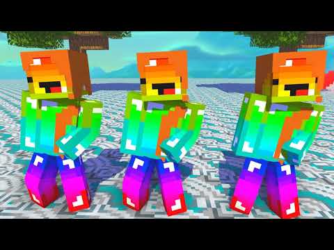 SIMPLE DIMPLE FUNNY DANCE NOOB RAINBOW - MINECRAFT ANIMATION