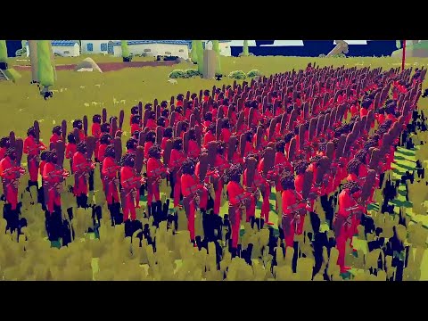 250x CLUBBER vs ARMY MAN - Totally Accurate Battle Simulator | TABS