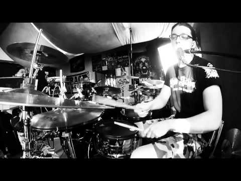 PESTLEGION - some rehearsal impressions 2015 - Drumcam Toni Merkel