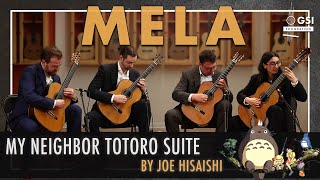 Mela Guitar Quartet plays Hisaishi's "My Neighbor Totoro Suite" on Sakurai/Kohno/Kimishima guitars