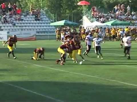 CEFL Semifinals: SBB Vukovi Beograd - Budapest Wolves 35-14 sideline highlights