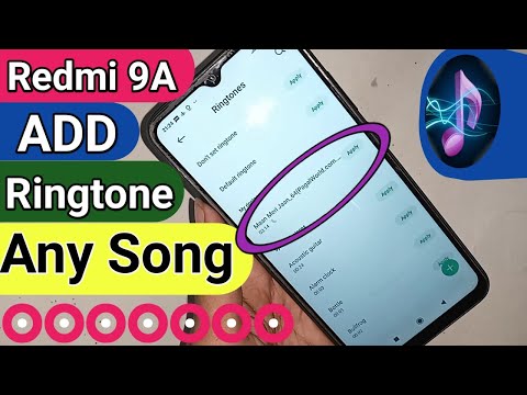 Redmi 9a Set Ringtone Any music // How to change ringtone in Redmi 9a