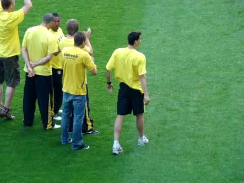 Pratje ,  Huldiging na NAC - Groningen