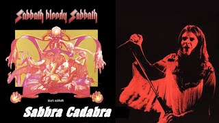 BLACK SABBATH - Sabbra Cadabra (lyrics + HD)