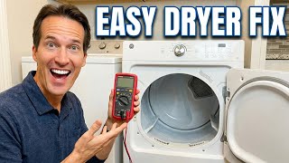 GE Dryer Not Drying Clothes - Replace Igniter and Gas Coils