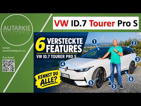 VW ID.7 Tourer Pro S: Entdecke 6 geheime Funktionen! - Folge 545