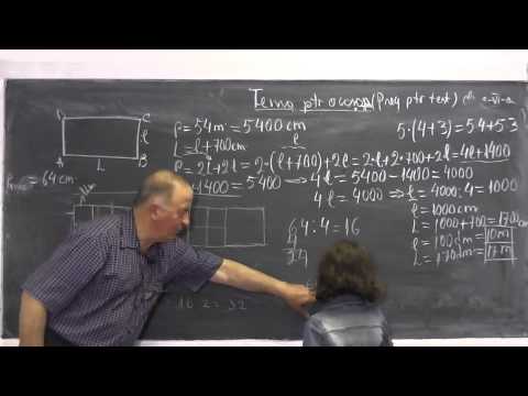 1/2 Lectia 498 - Pregatire pentru evaluarea nationala Probleme de geometrie si aritmetica - Clasa 4