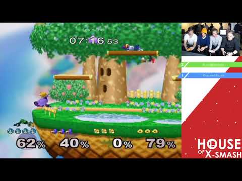 House of X-Smash - Gardex & Harald vs Flikkflakk & Root3 - Losers Finals - Melee