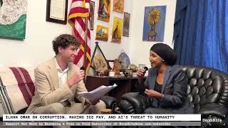 Rep. Ilhan Omar discusses corruption allegations, ICE accountability, and artificial intelligence risks