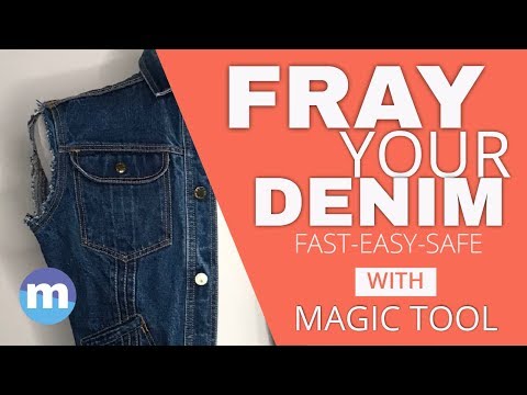 How to Fray Your Denim Jacket