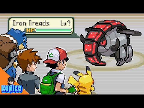 Ash and Gary vs Titan Pokemon