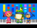Team Umizoomi I Love Ice Cream Slow EASY Medium 4K Piano Tutorial