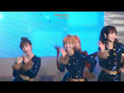 FanCam 101217 Lotte FreeCrismasConcert SNSD Gee Sunny 