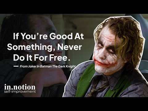 Philosophy of The Joker from The Dark Knight