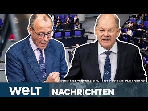 REGIERUNGSERKLÄRUNG: "Sie können es nicht!" – Merz richtet deutliche Worte an Scholz I WELT STREAM