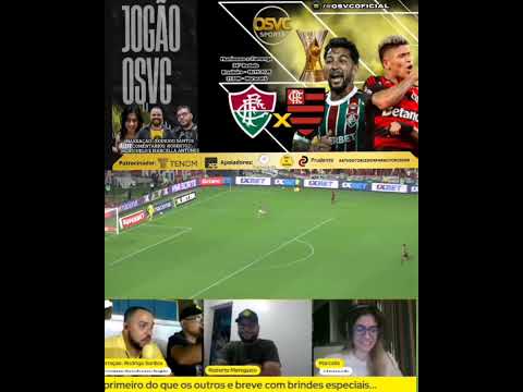 🔥 Fluminense 2 x 1 Flamengo | Narração Rodrigo Santos | Brasileirão no Maracanã | OSVC