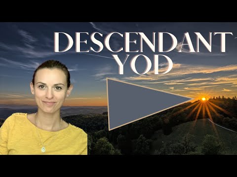 Descendant Yod Apex - Descendant Finger of Got in a Birth Chart