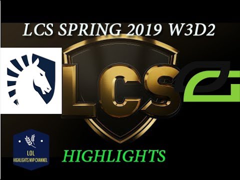 (LCS 2019)TL vs OPT Highlights LCS Spring 2019 Week 3 Day 2| TL Not defeated