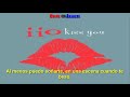 iiO — Kiss you [ambient remix] (subtitulada).