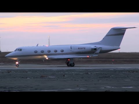 Gulfstream II - Landing