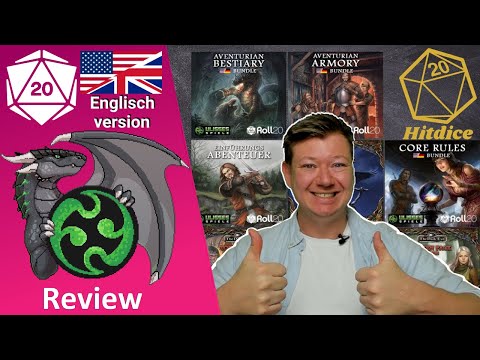 The Dark Eye (Das Schwarze Auge) on Roll20 Marketplace | Review