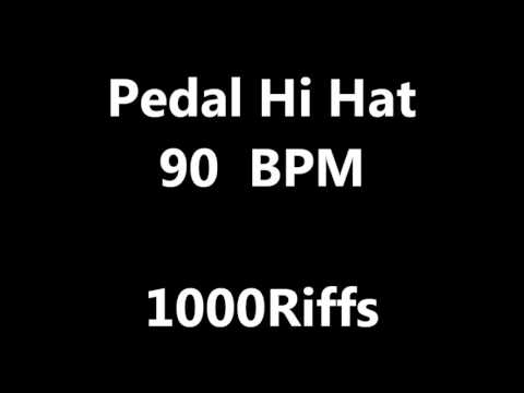 Pedal Hi Hat Metronome : 90 BPM - Beats Per Minute