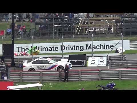 Motostars at bsb Crash at Druids 15/04/18