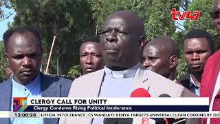 Clergy condemn rising political intolerance and call for unity in Kisii