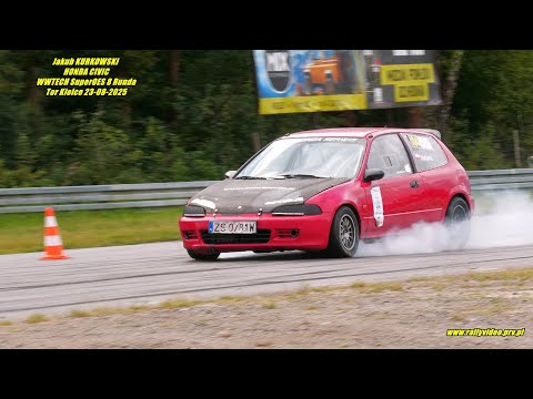 Jakub KURKOWSKI - HONDA CIVIC - WWTECH SuperOES 8 Runda Tor Kielce 23-08-2025