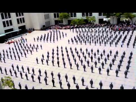Formatura AMAN 2012 -  Bandeiras (1/2) | Military School Graduation Parade