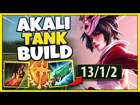 #1 AKALI WORLD THIS BUILD MAKES YOU AN IMMORTAL KILLING MACHINE! - League of Legends