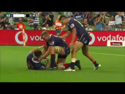 ROUND 6 HIGHLIGHTS: Rebels v Sharks - 2018