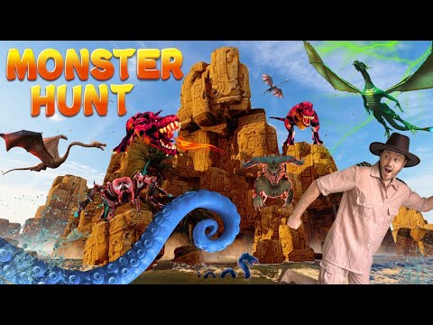 We’re Going on a Mega Monster Hunt Compilation | Interactive Adventure's | Videos for Children