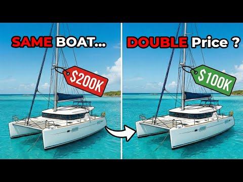 SAME Boat, DOUBLE the Price? – The Catamaran Market is BROKEN