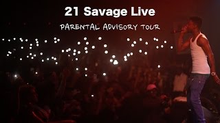 21 Savage Performs 'No Heart' + Disses 22 Savage Live | Parental Advisory Tour