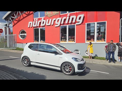 Loud Up GTI flying through YouTube corner | Brünnchen Nurburgring