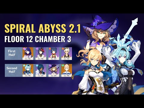 Spiral Abyss 2.1 | Knights of Favonius Comp & Deathmatch Ei - Floor 12 Chamber 3 | Genshin Impact