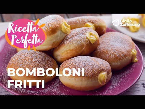 BOMBOLONI FRITTI - la RICETTA PERFETTA di GIALLOZAFFERANO❤️😋✨