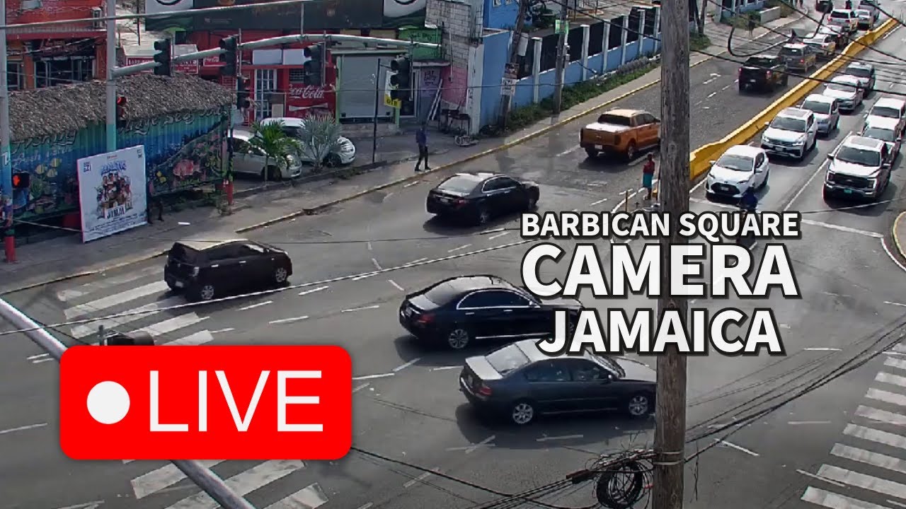 Live webcam view of Barbican Intersection, Uptown Kingston