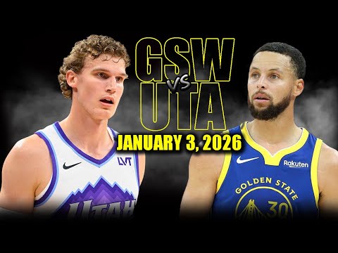 Golden State Warriors gegen Utah Jazz – Spielzusammenfassung (3. Januar 2026) | NBA-Saison
