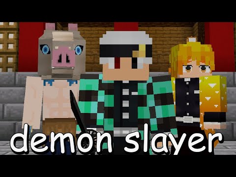 I SURVIVED 100 DAYS IN THE MINECRAFT DEMON SLAYER MOD!!  *THE FILM*