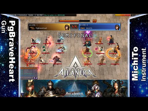 Sikyon Weekly 10/09/2016 PM: Semifinal - PgBraveHeart vs MichiTo - Atlantica Online