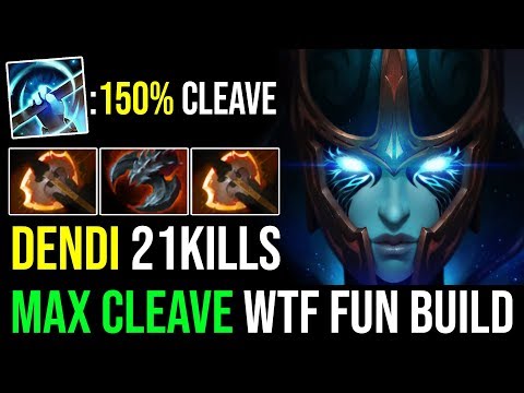 Dendi [Phantom Assassin] Max Cleave Build WTF +150 Cleave Damage With RP Combo 21Kills Crazy Dota 2